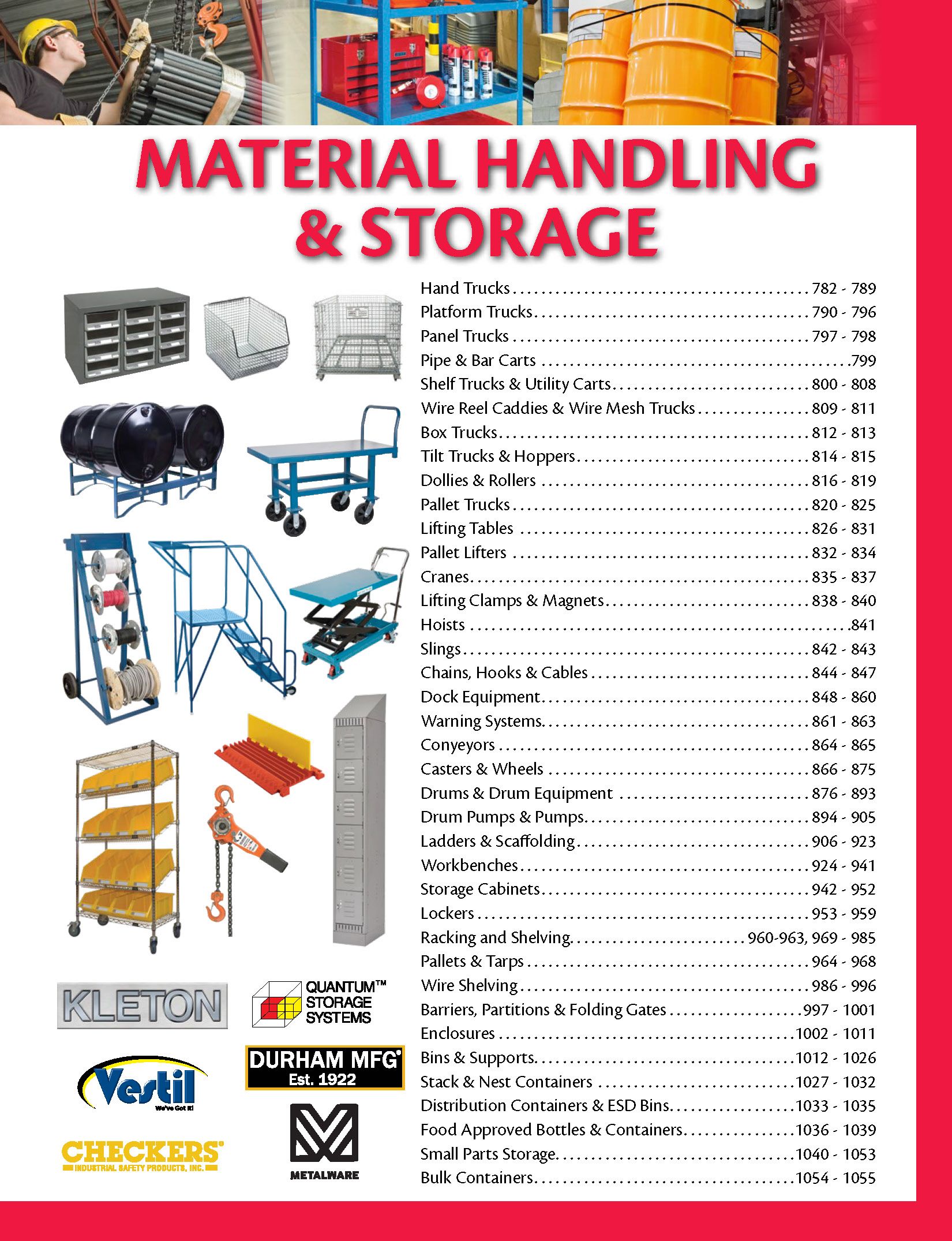 Material Handling & Storage